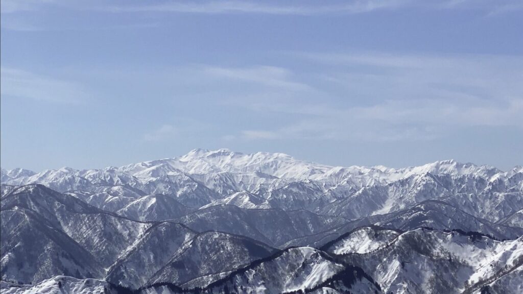 白山連峰