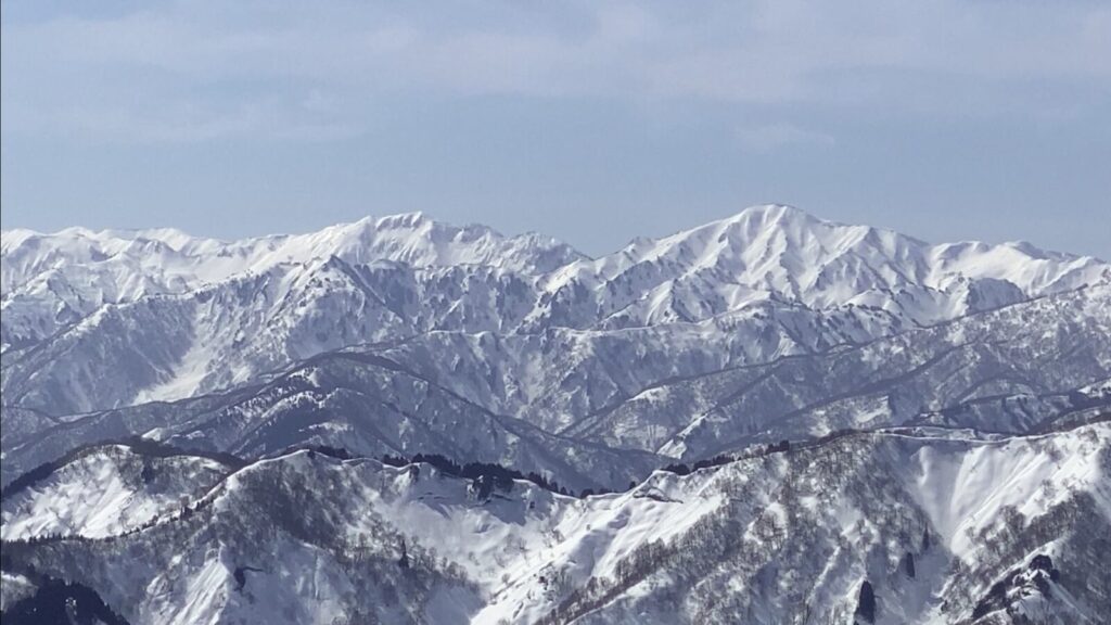 笈ヶ岳　大笠山