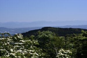 石動山からの白山連峰9