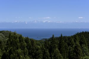 石動山からの立山連邦1