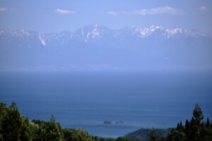 石動山からの立山